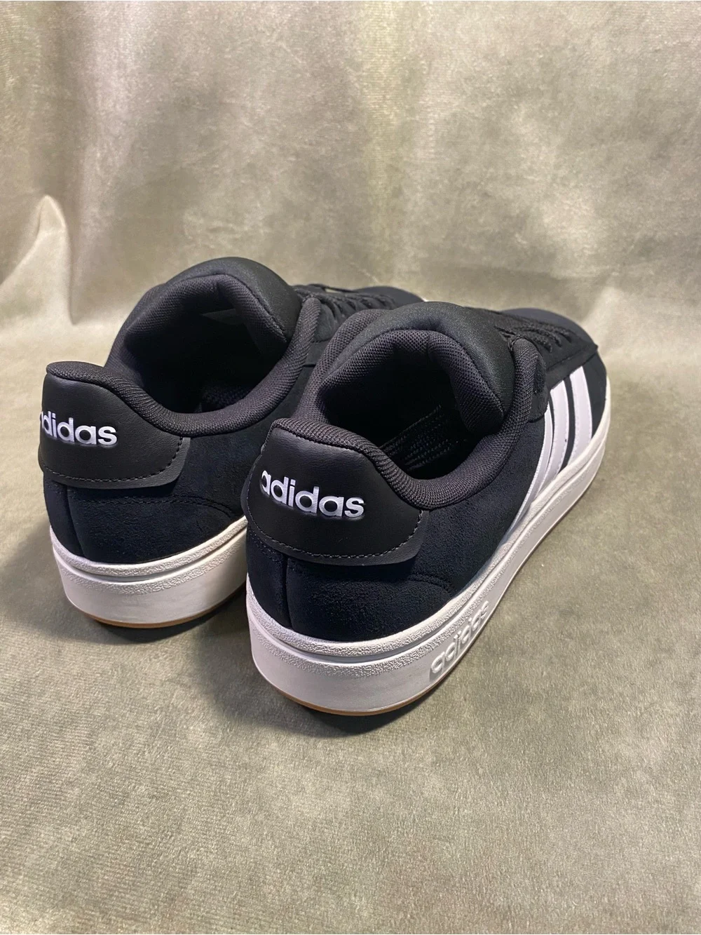 adidas Black & White Classic Skate Sneakers